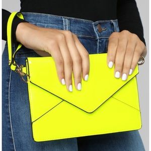 Brand new Neon Crossbody / Clutch 💚
